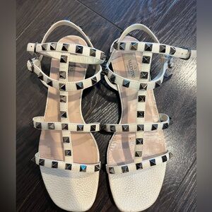 Valentino garavani rockstar leather Sandal size 38.5